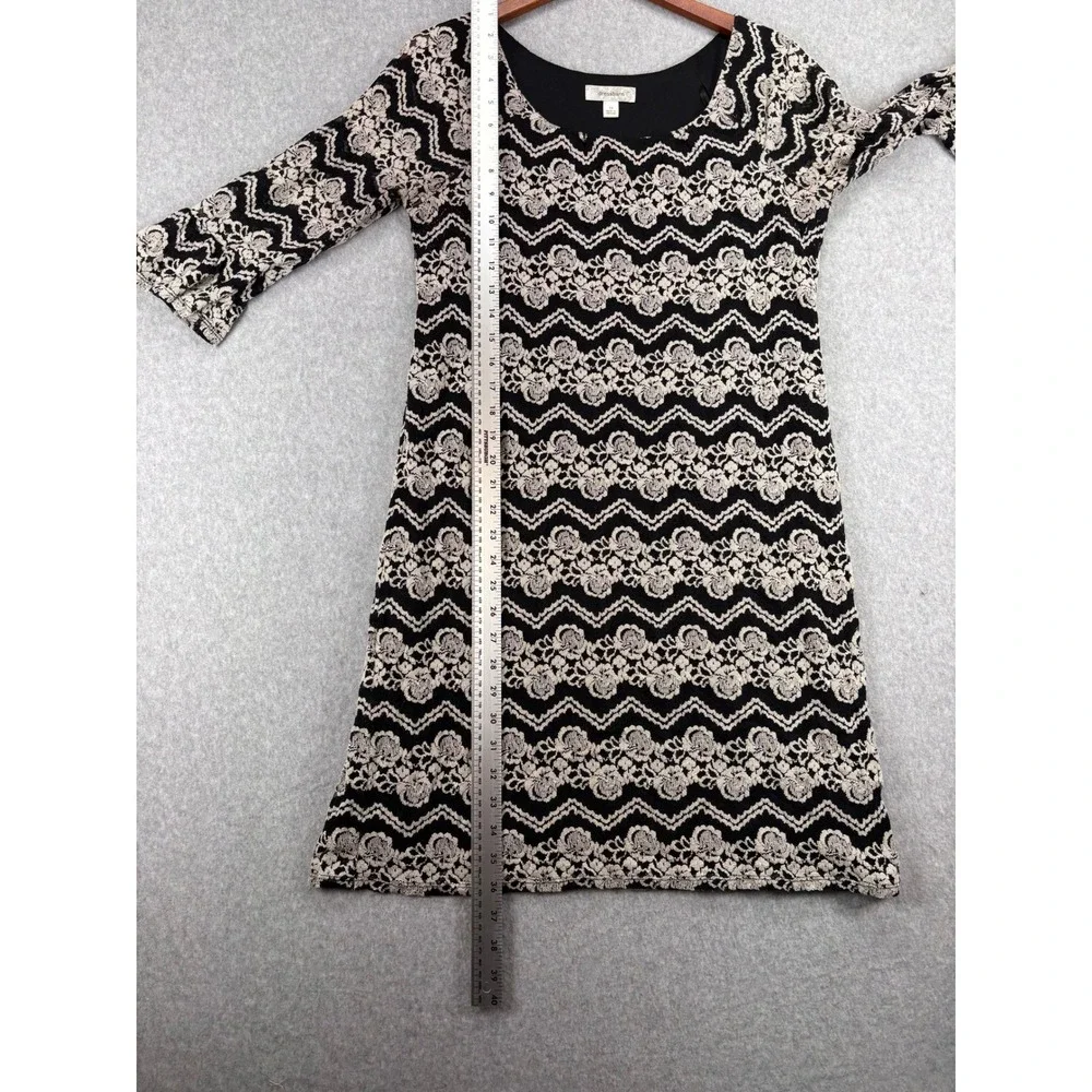 Romantic Lace Dark Femine Goth Boho Midi 3/4 Bell Sleeve Sz14 Figure flattering - Picture 8 of 9
